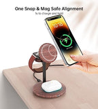 XooFly 3 in 1 Magnetic Wireless Charging Station for Apple Devices,15W - Image 2