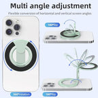 RESPECTED BRO-Magnetic-Phone-Ring-Holder with Dual Rings, Compatible with iPhone 17/16/15/14/13/12, Multifunctional Stand for Office, Gym, Kitchen & All Metal Surfaces, Finger Loop Grip (Light Green) - Image 5