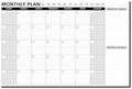 Reskid Thick Cardstock Undated Desk Calendar, Desktop Monthly Planner with To-Do List and Notes, Home, Office Desk Calendar - 12" x 18", 18 Sheets by Unknown