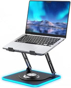 360°Rotating Laptop Stand with RGB Lights, Fits 10-16"Laptops MacBooks by JOYEKY