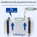 RESPECTED BRO-Magnetic-Phone-Ring-Holder with Dual Rings, Compatible with iPhone 17/16/15/14/13/12, Multifunctional Stand for Office, Gym, Kitchen & All Metal Surfaces, Finger Loop Grip (Light Green) - Image 6