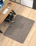 Blvornl Office Chair Mat for Hardwood Floor, 50"*63" Desk Computer Chair Mat for Hard Wood, Large Anti-Slip Hard Floor Protector for Rolling Chair, PVC Desk Rug for Office Dark Brown by Blvornl