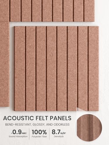 Bumusty 48"x 36" Large Felt Bulletin Board Tiles, Boho - Image 3