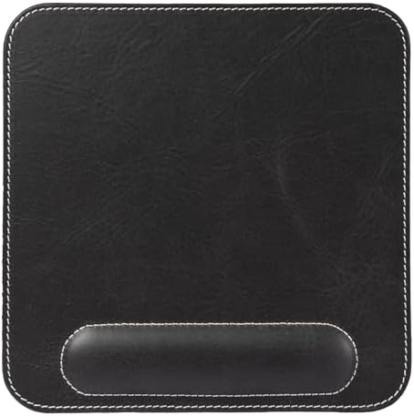 Londo Top Grain Leather Mouse Pad with Wrist Rest – Ergonomic Support, Non-Slip Base, Smooth Surface - Image 5