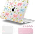 4-in-1 Hard Case for MacBook Neo 13 (A3404), Bow Ribbon & Flower by WelcomeViseNewitems