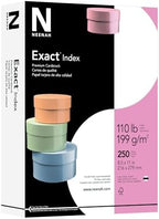 Neenah Exact 30% Recycled Extra-Heavyweight Index Card Stock, 8 1/2in. x 11in., 110 Lb, White, pk Of 250 Sheets, 40411 - Image 2