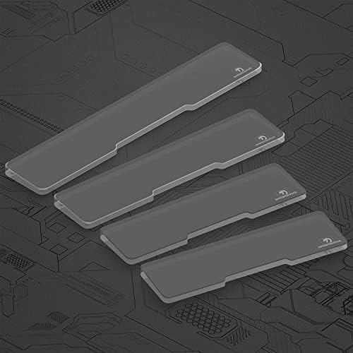 Acrylic Keyboard Wrist Rest - Compact 60% Keyboard- Mechanical Keyboards Ergonomic Palm Rest for Computer Keyboard,Anti-Slip Base,Wrist Pad for Laptop,Office & Home-Easy Typing - Image 7