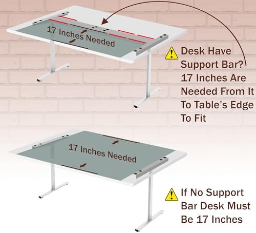 Large 23.6 Inch Under Desk Drawer Slide Out, Pencil Drawer, Undermount Desk Drawer, Under Counter Drawers, Attachable Desk Drawer, Drawer For Under Desk, Undermount Drawer, Under Desk Pull Out Drawer - Image 5