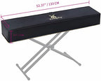 Piano 88 Keys Keyboard Dust Cover with Music Stand Opening of Zipper Design, Dust Proof Cover Compatible for Yamaha P35 P45 P48 P71 P85 P95 P105 P115 P125 Digital Pianos Keyboards - Image 3