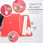 BAZIC Products 13-Pocket Poly Expanding File, A4/Letter Size, 6-Case - Image 3
