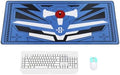 Mouse pad - Evangelion EVA Unit Inspired Core Design, Large 35.4"x15.7", Anime Sci-Fi Gaming Mat by TREASURECASE