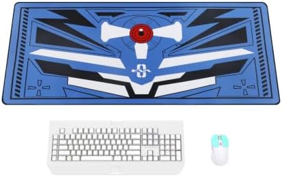Mouse pad - Evangelion EVA Unit Inspired Core Design, Large 35.4"x15.7", Anime Sci-Fi Gaming Mat by TREASURECASE