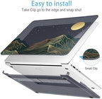 Mektron Case for 13.8" Microsoft Surface Laptop 8/7 (2026/2024) Surface Laptop 13.8 Inch Cover Fits Model 2036, Keyboard Cover +Screen Protector +Dust Plugs, Abstract Mountain C112 - Image 3