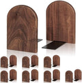 Book Ends,8 Pack Large Bookends Wood Book Ends Universal Economy Bookend (8, Large) by shikaman