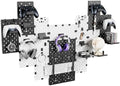 PEGZONE Controller and Headphone Holder Wall Mount, 14pcs, Black & White by Pegzone