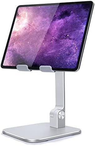elitehood Aluminum iPad Stand for Desk, Ultra-Stable iPad Holder Stand by Builtyourelitelive
