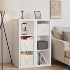 StorageWorks Storage Bins with Rope Handles, Ivory White, Extra Large - Image 4