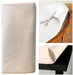 Cushioned Heavy Duty Customizable Vinyl Table Pad Felt Backing 52"X90" Rectangle - Image 2