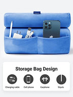 UGREEN Tablet Pillow Stand for Lap Soft Holder Bed with 3 Viewing Angles Adjustable Home Office Accessories Compatible with iPad Pro 13 12 11 10.5 Air Mini 5 4 3 2 Phone 16 15 14 E-Reader Blue - Image 5