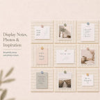 Stripe Felt Bulletin Board Tiles, Cork Board Alternative 48 x 36 in - Image 5