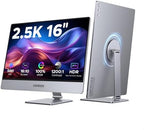 UGREEN 16 Inch 2.5K Portable Monitor with Magnetic Stand for Work & Gaming by UGREEN