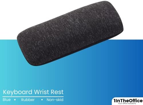 1InTheOffice Mouse Wrist Rest, Beaded Wrist Support Pad Ergobeads, Black (Pack of 2) - Image 3