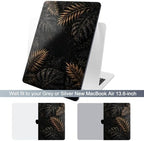 Batianda Case for MacBook Air 13.6" 2026 M5 M4 M3 M2 Chip, Midnight Palm - Image 3