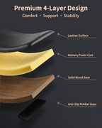 ASFSKY Keyboard and Mouse Wrist Rest Set - Image 6