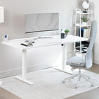 VIVO White 71 x 30 in Standing Desk, DESK-KIT-0W7W - Image 4