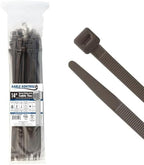 Kable Kontrol Cable Zip Ties, 14 Inch, 100 Pcs, HD 120lbs Test, Brown by KABLEKONTROL%C2%AE