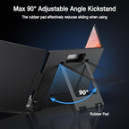 KYY 15.6" Laptop Screen Extender, 1080P FHD IPS Portable Monitor - Image 4