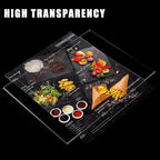 xydstay 8.5 x 11 Acrylic Wall Sign Holder 12 Pack, Clear Frame with Tape - Image 6
