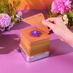 3D Calendar 2027, 3D Memo Pad Art Sticky Notes, Time Piece Calendar 2027, Creative Weekly Notepad with Light, Paper Carving Art Desktop Gift for Christmas Birthday Anniversaries (Colorful Tree 2027) - Image 3