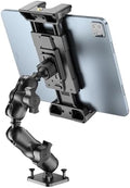 OHLPRO Tablet Mount for Truck - Heavy Duty Drill Base Tablet Holder for Car Dashboard, iPad Holder for All 5"-13" iPad Pro Samsung Galaxy Kindle fire Tablets and Car Wall etc. - 8-inch Aluminum Arm by OHLPRO