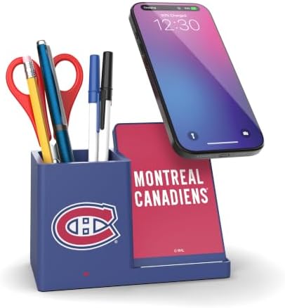 SOAR NHL Wireless Charger and Desktop Organizer by SOAR