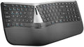Nulea Ergonomic Split Wireless Keyboard with Cushioned Wrist Rest by Nulea