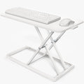 VIVO White 24 in Single Top Keyboard and Mouse Riser, DESK-V024AW by VIVO