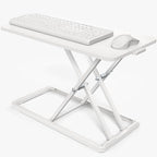 VIVO White 24 in Single Top Keyboard and Mouse Riser, DESK-V024AW by VIVO
