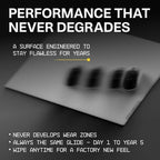 Wallhack SP-005 Glass Gaming Mouse Pad, Large, White - Image 6