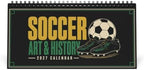 Soccer Art & History – 2027 Art Calendar | Vintage American Soccer Desktop Calendar | Best Gift for Sports Fans by Unknown