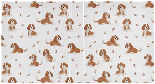Cavalier King Charles Spaniel Dog Round Ring Binders 1.5 Inch 3 Ring Binder with Clipboard Holds 200 Sheets Office Home School - Image 2