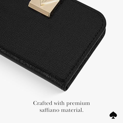 kate spade new york Deco Magnetic Card Holder/Wallet - Black - Image 3