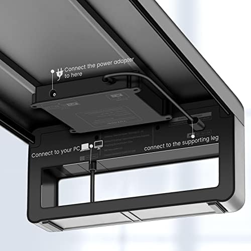 Vaydeer Wireless Charging and USB 3.0 Monitor Stand, Monitor Riser for Desk with Storage, Single Shelf Holder Raiser Organizer for Computer iMac Laptop PC Screen, Heavy Duty Gift Gaming Studio Office - Image 6