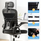 SweetSlubr Lumbar Support Pillow for Office Chair, Back Support(Black,XL) - Image 5