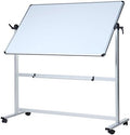 VIZ-PRO Double-Sided Magnetic Mobile Whiteboard, 96" x 48" by VIZ-PRO
