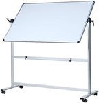 VIZ-PRO Double-Sided Magnetic Mobile Whiteboard, 96" x 48" by VIZ-PRO