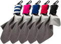 SPUDZ Ultra Variety Pack | Five 6" x 6" Microfiber Towels w/Neoprene Pouches | Premium Microfiber Cleaning Cloths for Laptops, Lenses, Cameras, Screens, and More | 5 Color Variety Pack (General) by SPUDZ