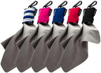 SPUDZ Ultra Variety Pack | Five 6" x 6" Microfiber Towels w/Neoprene Pouches | Premium Microfiber Cleaning Cloths for Laptops, Lenses, Cameras, Screens, and More | 5 Color Variety Pack (General) by SPUDZ