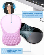 Ergonomic Mouse Pad with Sloped Memory Foam Wrist Rest - Image 5