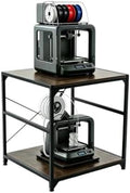 3D Printer Stand with Double-Layer Desk, Heavy Duty 3D Printing Table by Unknown
